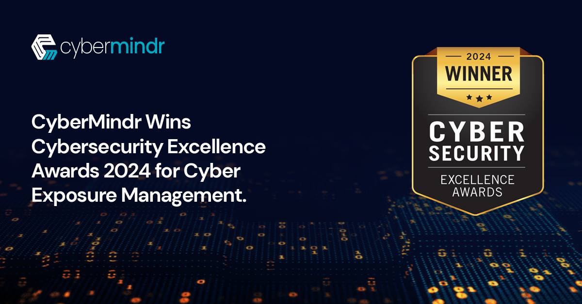 Cybermindr Cybersecurity Excellence Award 2024
