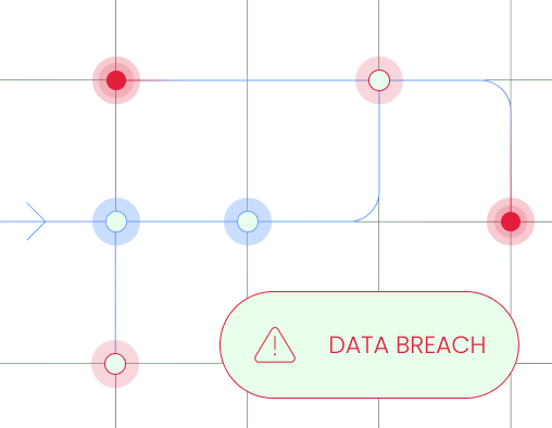 network grid with data breach