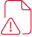 sensitive information exposure folder with hacker icon
